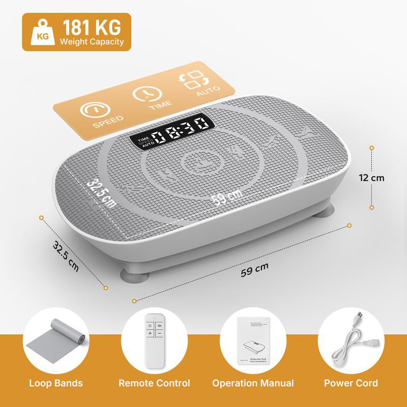 2026 Vibration Plate Exercise Machine Capacity 181KGS