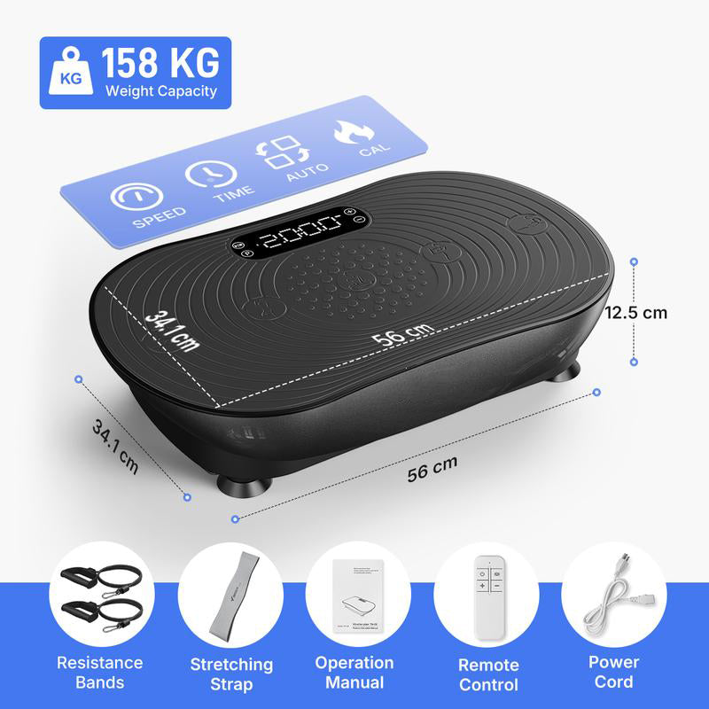 2026 Vibration Plate Exercise Machine Capacity 181KGS
