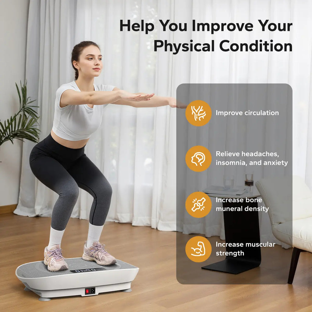2026 Vibration Plate Exercise Machine Capacity 181KGS